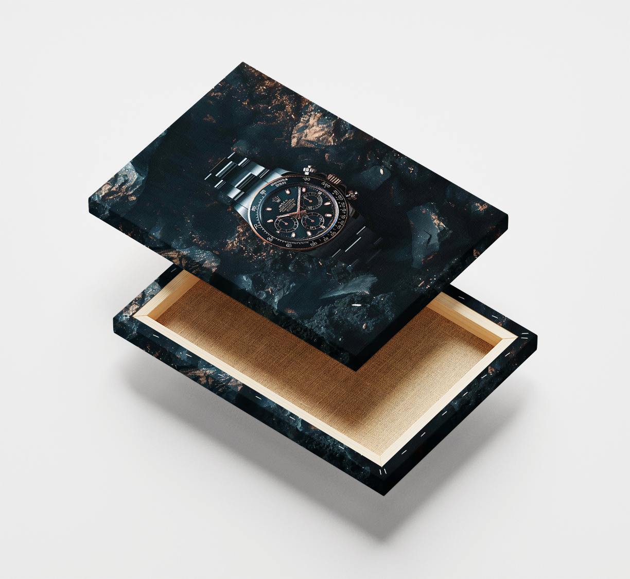 Midnight Timepiece Canvas