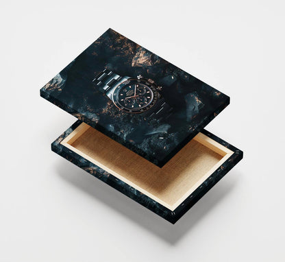 Midnight Timepiece Canvas
