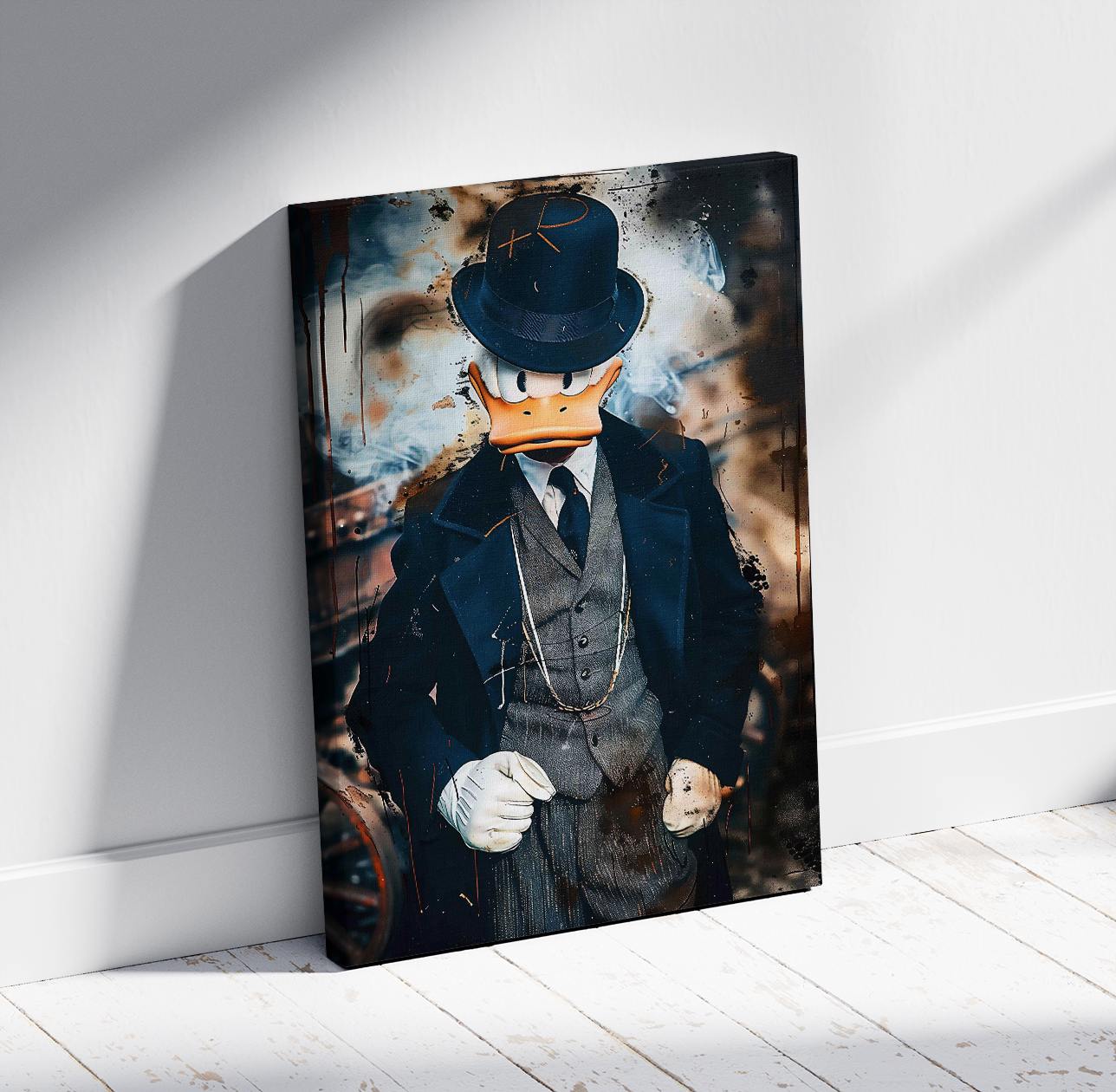 Peaky Duck Canvas