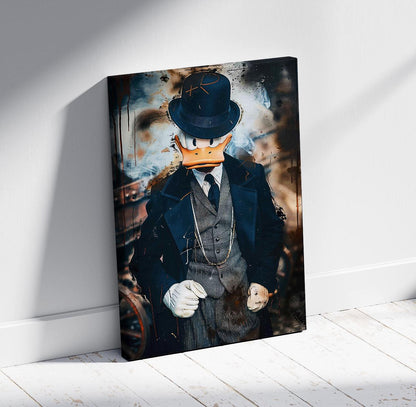 Peaky Duck Canvas