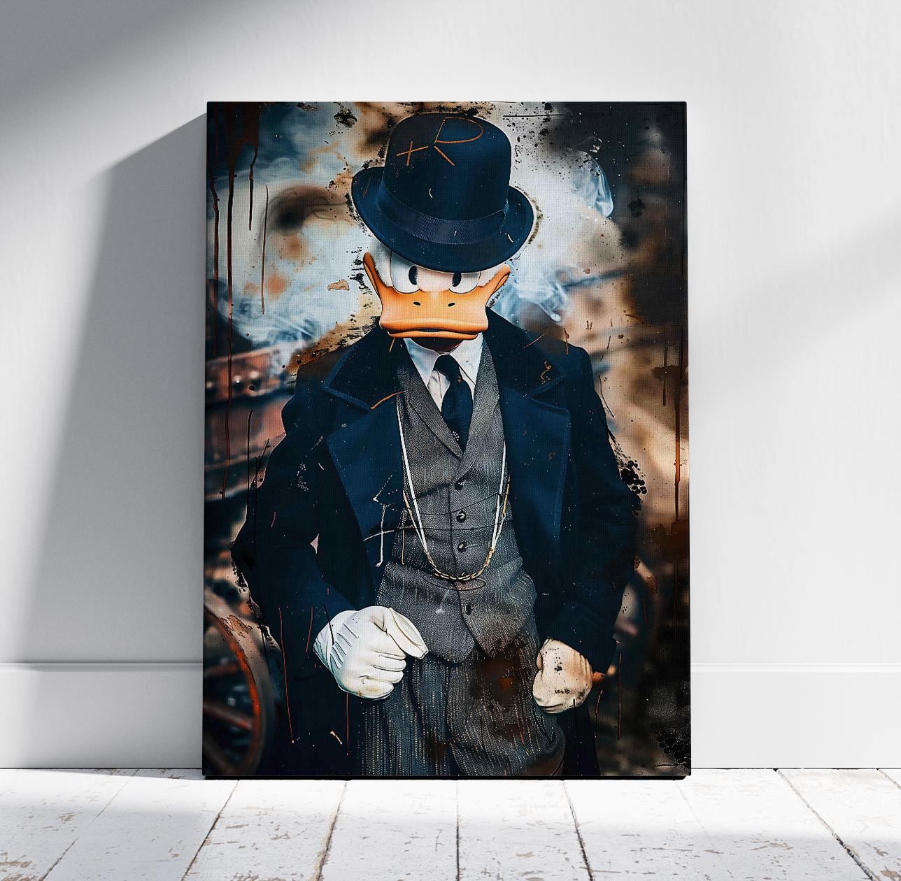 Peaky Duck Canvas